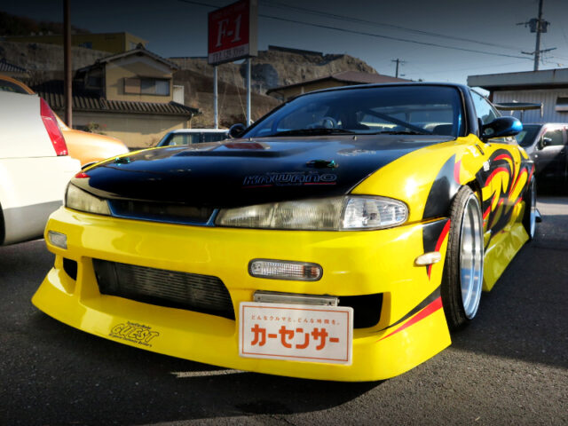 FRONT EXTERIOR of WIDEBODY S14 SILVIA.
