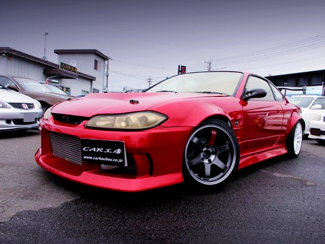 FRONT EXTERIOR of WIDEBODY S15 SILVIA.