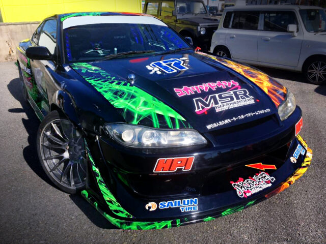 FRONT EXTERIOR of GP-SPORTS WIDEBODY S15 SILVIA.
