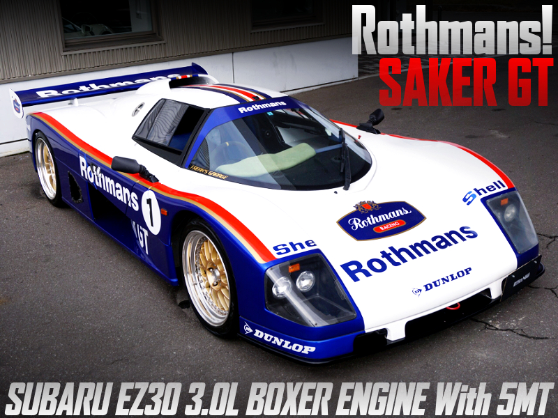 Rothmans RACING LOOK LIKE of SAKER GT.