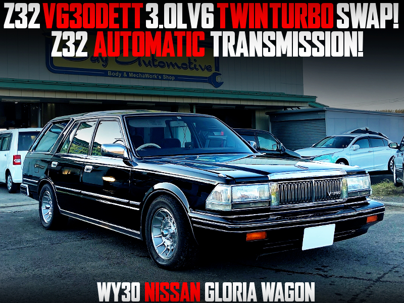 VG30DETT TWIN TURBO SWAP With AT into Y30 GLORIA WAGON.