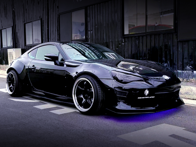 FRONT EXTERIOR of WIDEBODY 1st Gen TOYOTA 86 GT LIMITED.