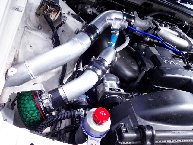 NATURALLY ASPIRATED 1JZ-GE With HKS GTS7040 SUPERCHARGER.