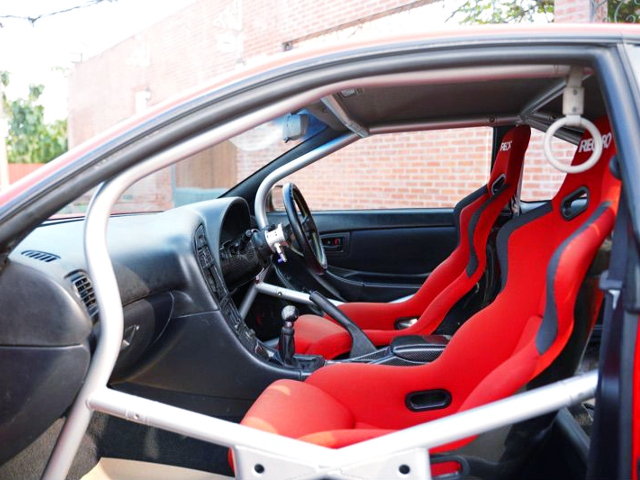 ROLL CAGE and FULL BUCKET SEATS.