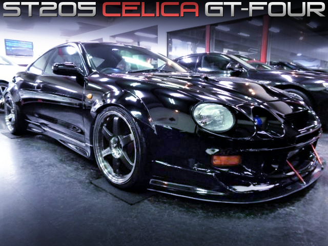 WIDEBODIED ST205 CELICA GT-FOUR.