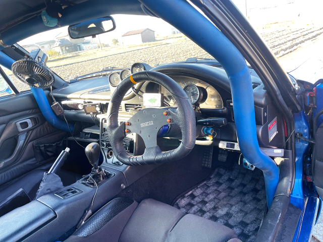 SPARCO STEERING and DASHBOARD of EA11 CAPPUCCINO INTERIOR.