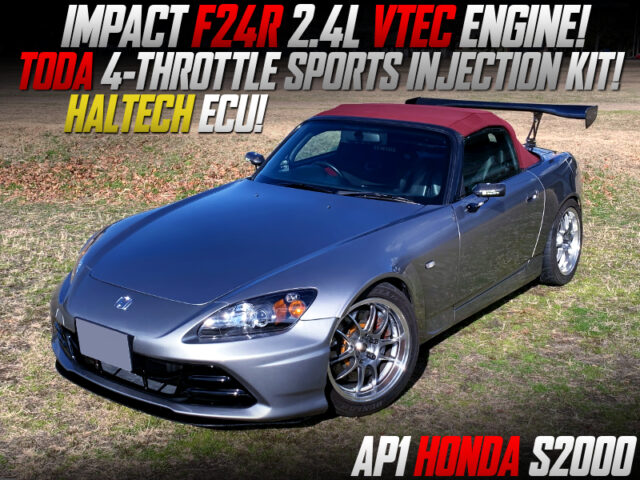 IMPACT F24R 2.4L VTEC with TODA ITBs into AP1 S2000.