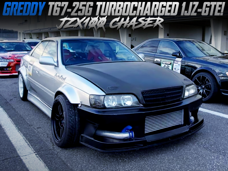 T67-25G TURBOCHARGED 1JZ-GTE into WIDEBODIED JZX100 CHASER.