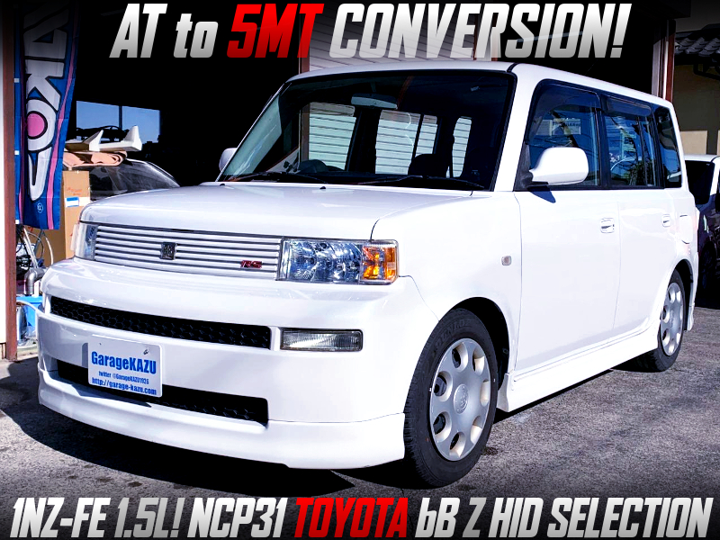 1st Gen TOYOTA bB with 5MT CONVERSION.