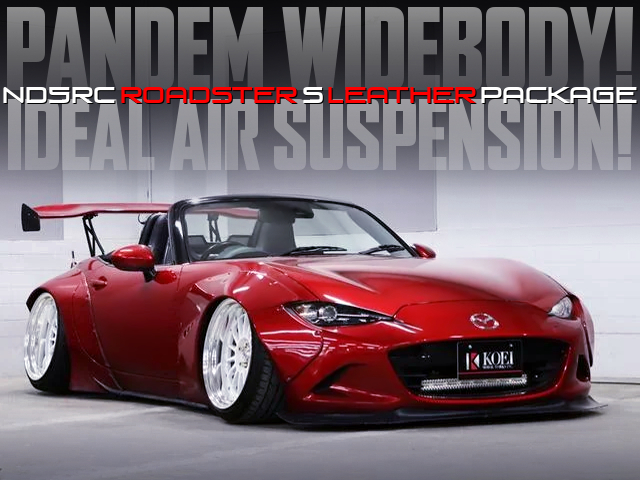 PANDEM WIDEBODY and IDEAL AIR SUSPENSION MODIFIED ND5RC ROADSTER.