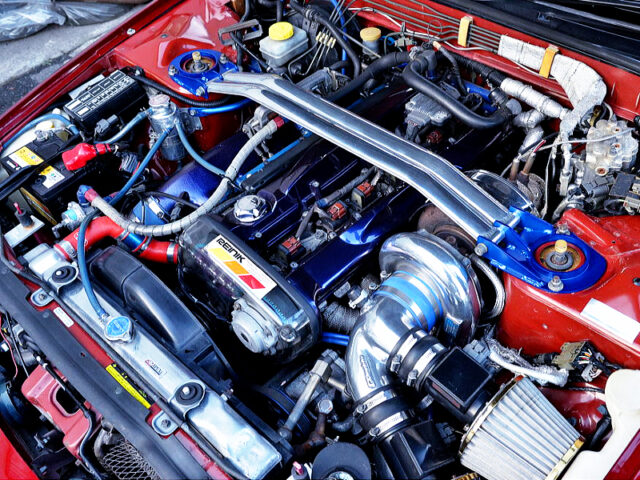 RB26 With 2.8L STROKER and T78-33D SINGLE TURBO.