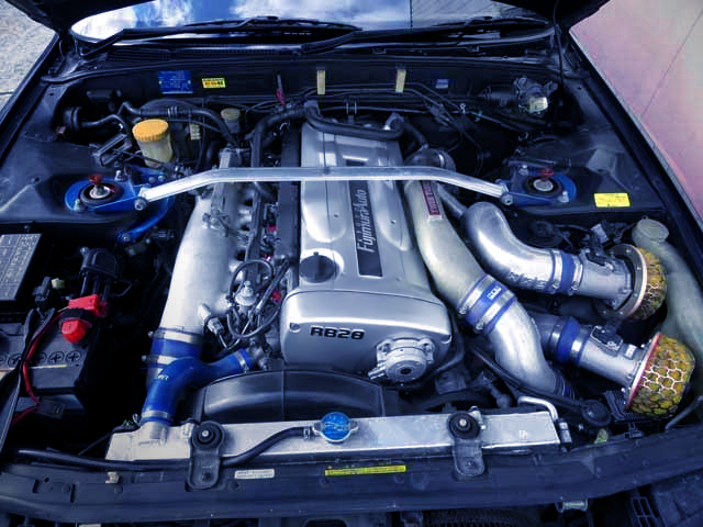 RB26 With TOMEI 2.8L KIT and HKS GT-SS TWIN TURBO.
