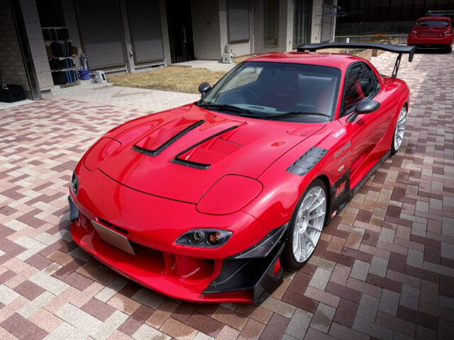 FRONT EXTERIOR of AD-GT WIDEBODY FD3S RX-7 TYPE-R BATHURST.