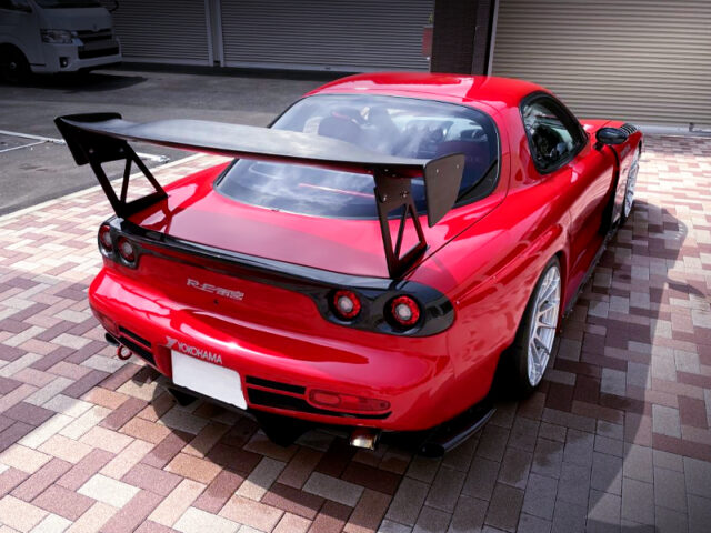 REAR EXTERIOR of AD-GT WIDEBODY FD3S RX-7 TYPE-R BATHURST.