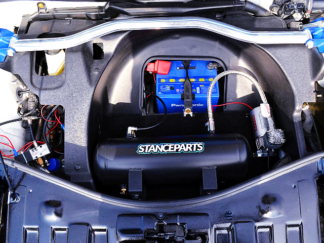 STANCE PARTS AIR CUP SYSTEM of FRONT HOOD.