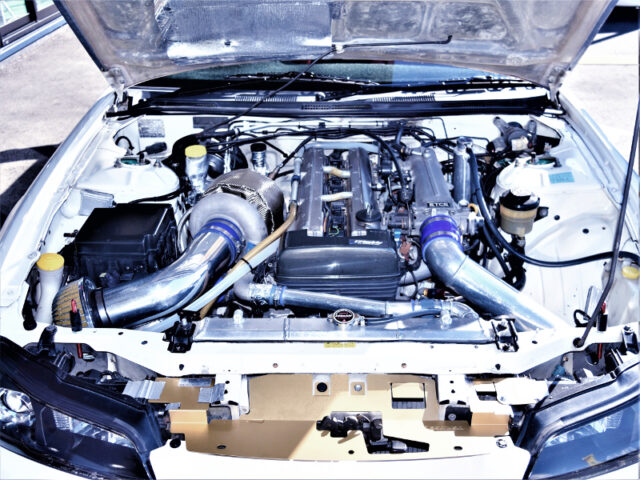 2JZ-GTE ENGINE with T78-33D SINGLE TURBO.