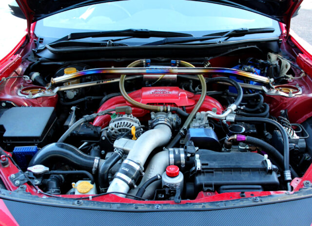 2.1L STROKED FA20 ENGINE with HKS GTS7040L SUPERCHARGER.
