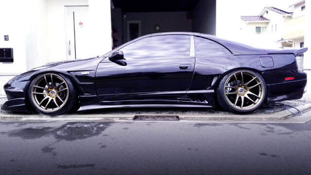 LEFT-SIDE EXTERIOR of WIDEBODY GCZ32 FAIRLADY Z 2by2 300ZX TWIN TURBO.