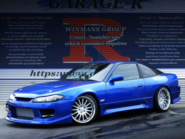 FRONT EXTERIOR of 180SX TYPE-S.