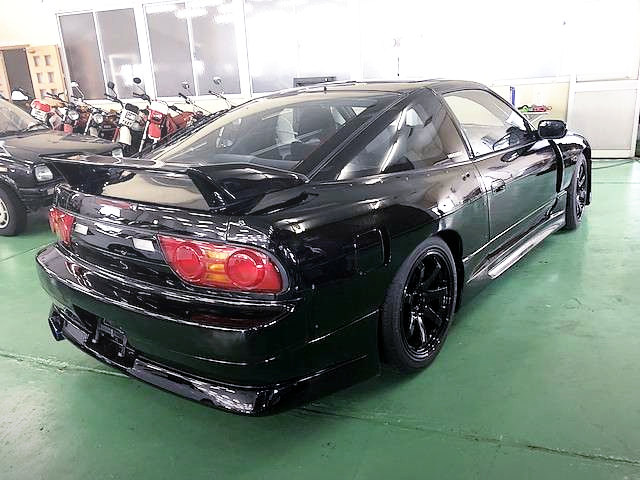 REAR EXTERIOR of WIDEBODY RPS13 180SX TYPE-2.