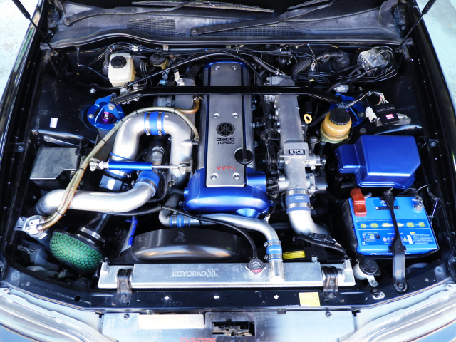 VVTi 1JZ-GTE with TOMEI TURBOCHARGER.