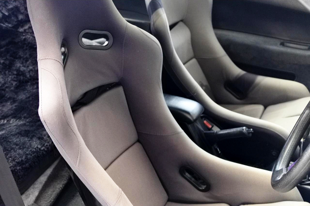FULL BUCKET SEATS SET UP to EJ1 CIVIC COUPE INTERIOR.
