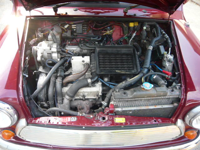 F6A 660cc TWIN CAM TURBO ENGINE.