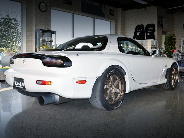 REAR EXTERIOR of FD3S RX7 TYPE-RB.
