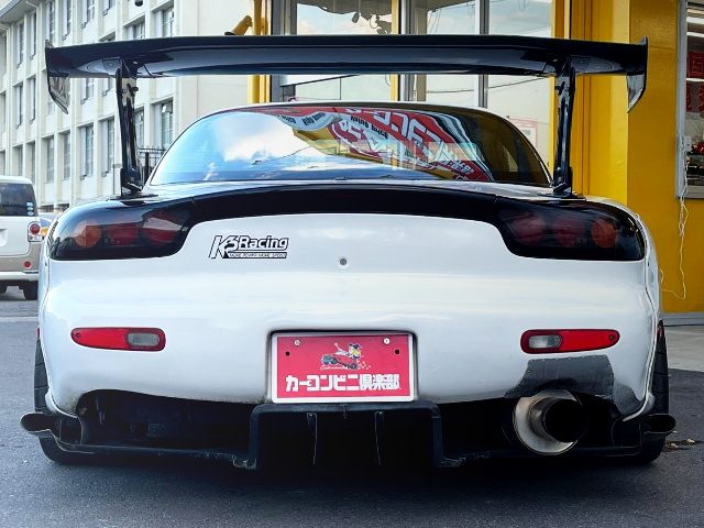 REAR EXTERIOR of FEED WIDEBODY FD3S RX7.