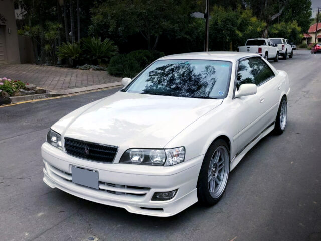 FRONT EXTERIOR of JZX100 CHASER.