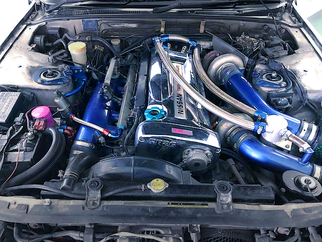 RB26 With TD06 TWIN TOP-MOUNT TURBO.