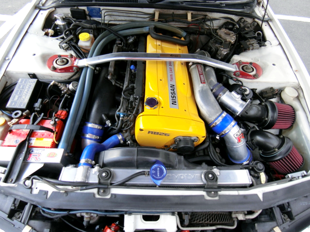 RB26DETT with TOMEI M7655 TWIN TURBO.