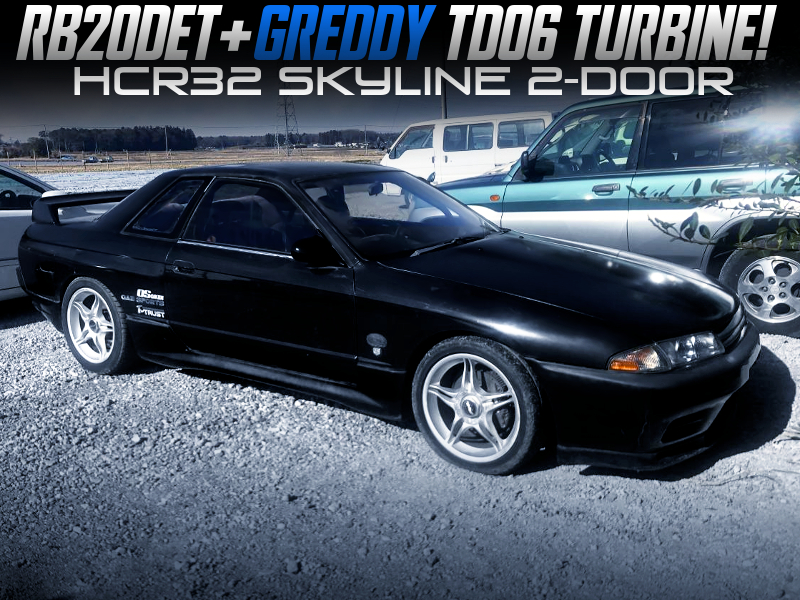 TD06 TURBOCHARGED RB20DET and R32 FRONT END CONVERSION of HCR32 SKYLINE 2-DOOR.