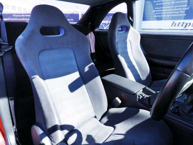 INTERIOR SEATS of R33 GT-R V-SPEC.