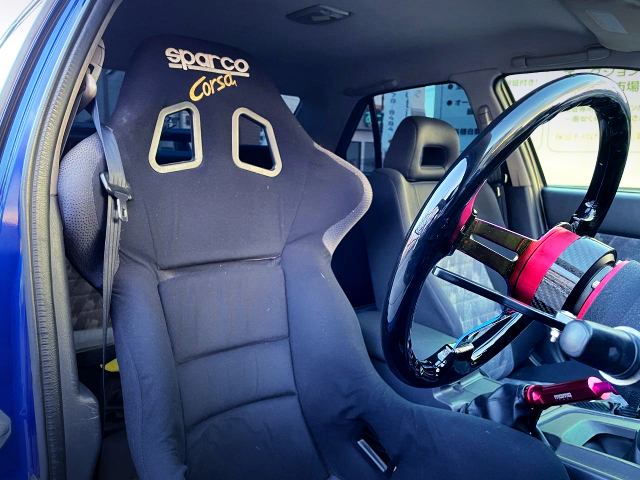 SPARCO FULL BUCKET SEAT.