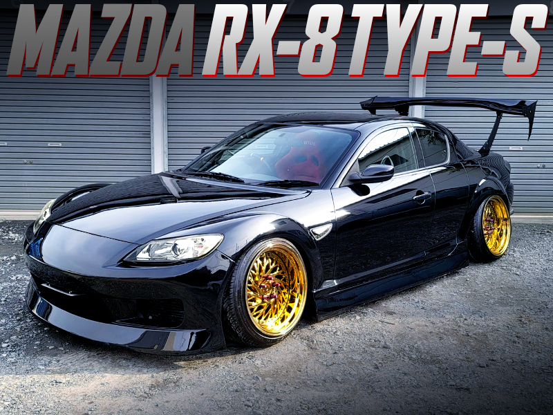LATE MODEL CONVERSION and BN-SPORTS BODY KIT MODIFIED MAZDA RX-8.