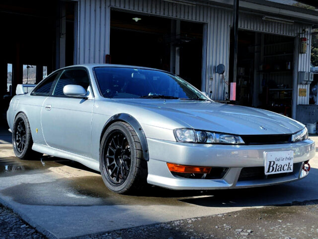 FRONT EXTERIOR of LATE-MODEL S14 SILVIA Ks.