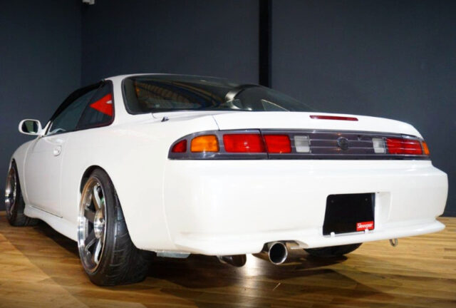 REAR EXTERIOR of LATE-MODEL S14 SILVIA Qs.