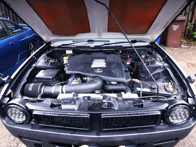 1UZ 4.0L V8 ENGINE into S14 200SX.