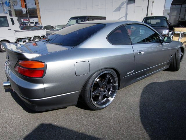 REAR RIGHT-SIDE EXTERIOR of 600HP S15 SILVIA.