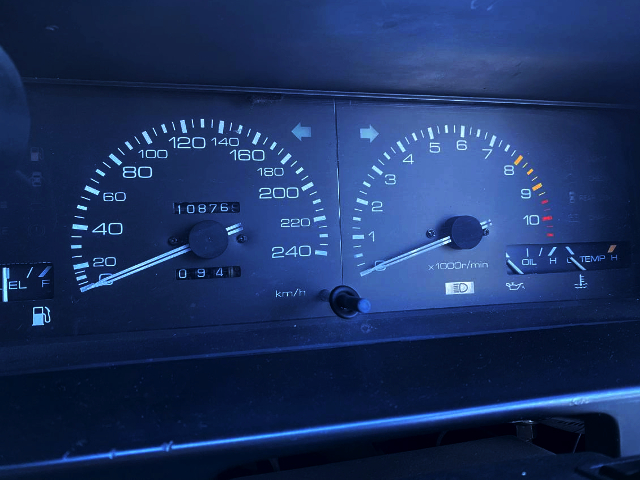 240km SPEED CLUSTER of AE86 LEVIN.