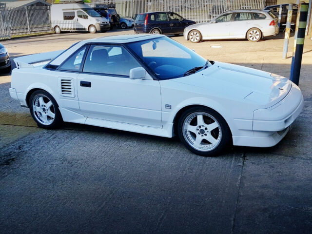 FRONT RIGHT-SIDE EXTERIOR of 1st Gen AW11 TOYOTA MR2.