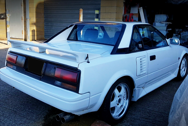 REAR EXTERIOR of 1st Gen AW11 TOYOTA MR2.