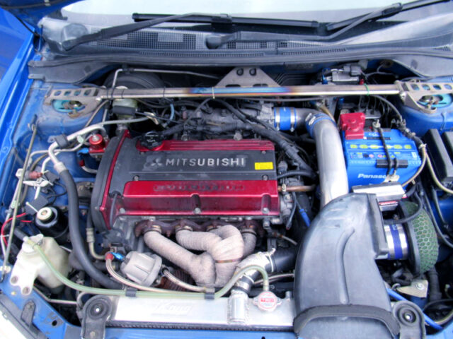 AFTERMARKET TURBOCHARGED 4G63T With MOTEC M4 ECU.