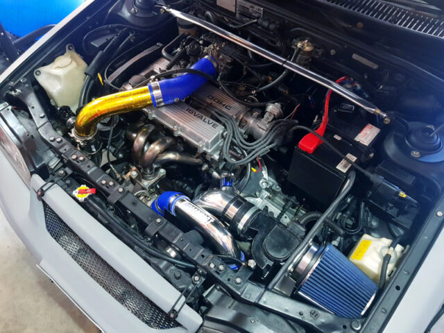 B6 1600cc DOHC TURBO ENGINE with TD05-16G TURBINE.