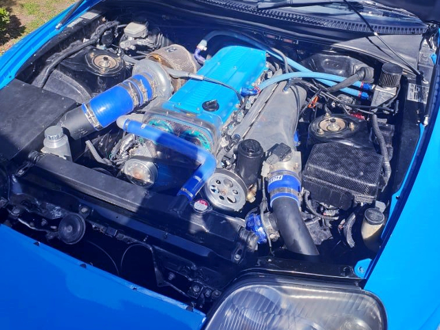 1JZ-GTE 2500cc With AFTERMARKET SINGLE TURBO.