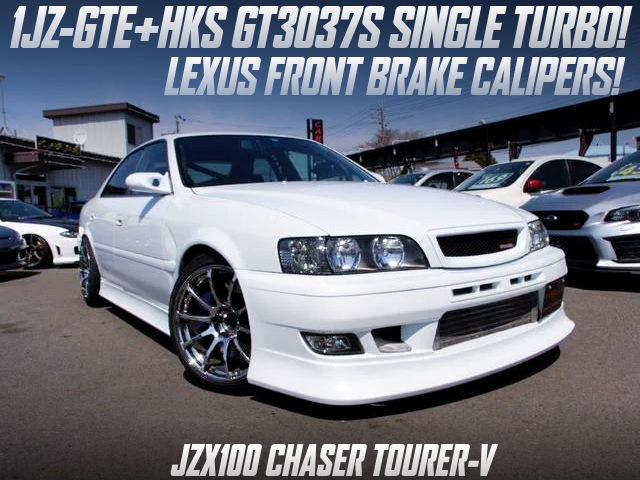 GT3037S TURBOCHARGED 1JZ-GTE With 5MT into JZX100 CHASER.