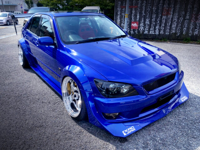 FRONT EXTERIOR of KRC WIDE BODY ALTEZZA RS200 LIMITED II.