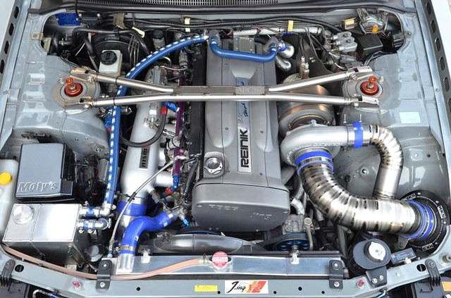 RB26 With HKS 2.8L KIT and T88-38GK SINGLE TURBO.