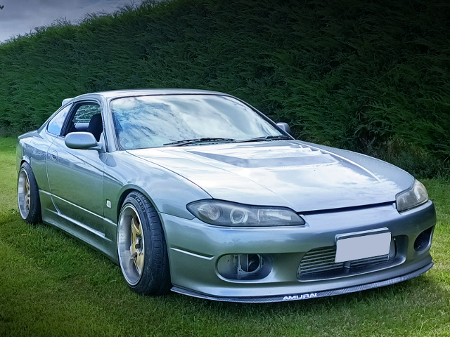 FRONT EXTERIOR of GRAY S15 SILVIA.